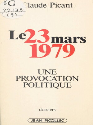cover image of Le 23 mars 1979